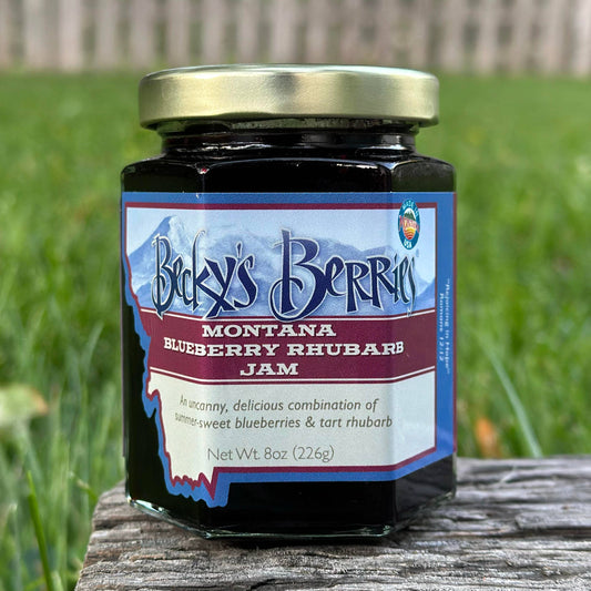 Montana Blueberry Rhubard Jam
