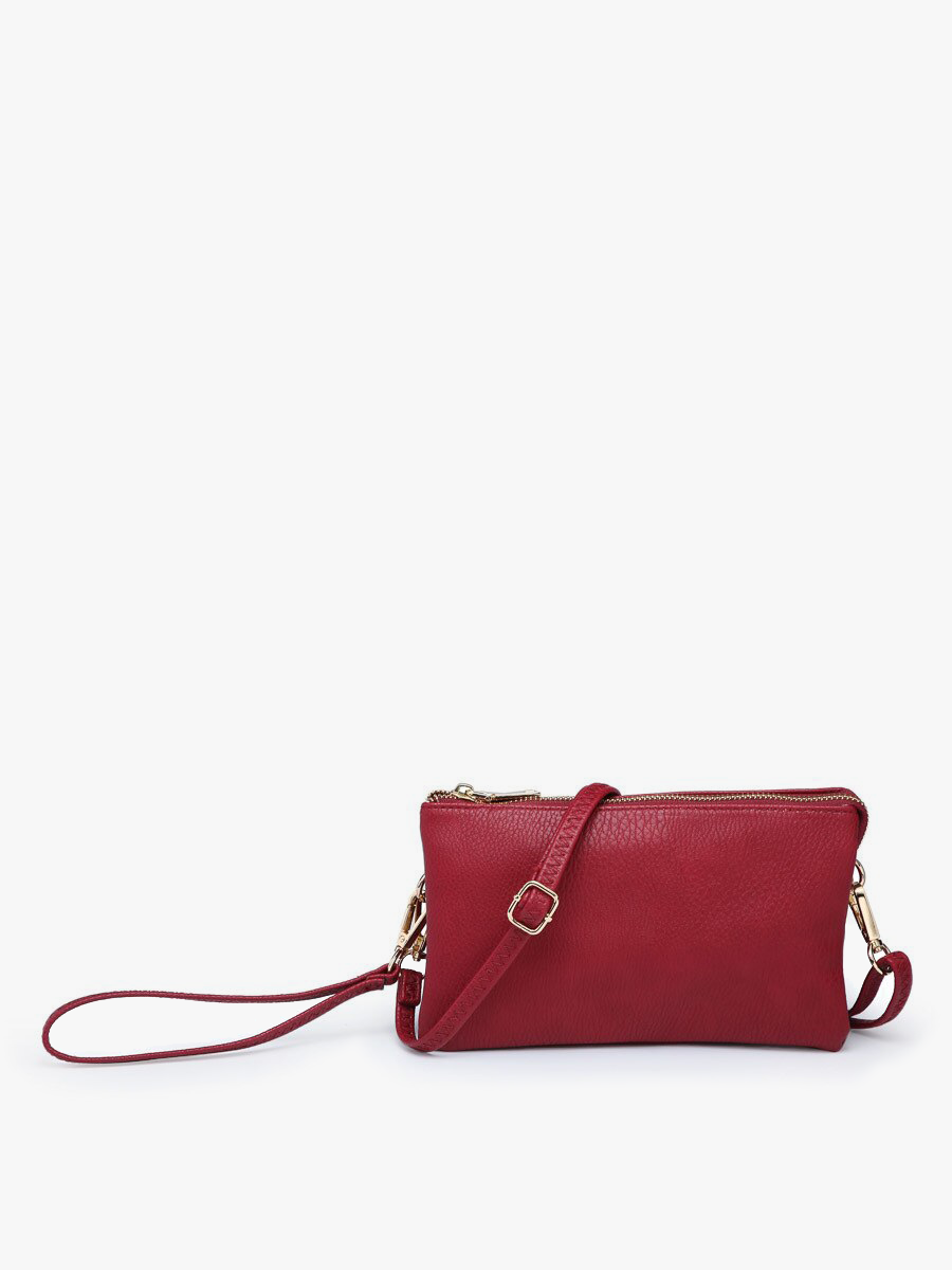 Riley Monogrammable 3 Compartment Crossbody/Wristlet