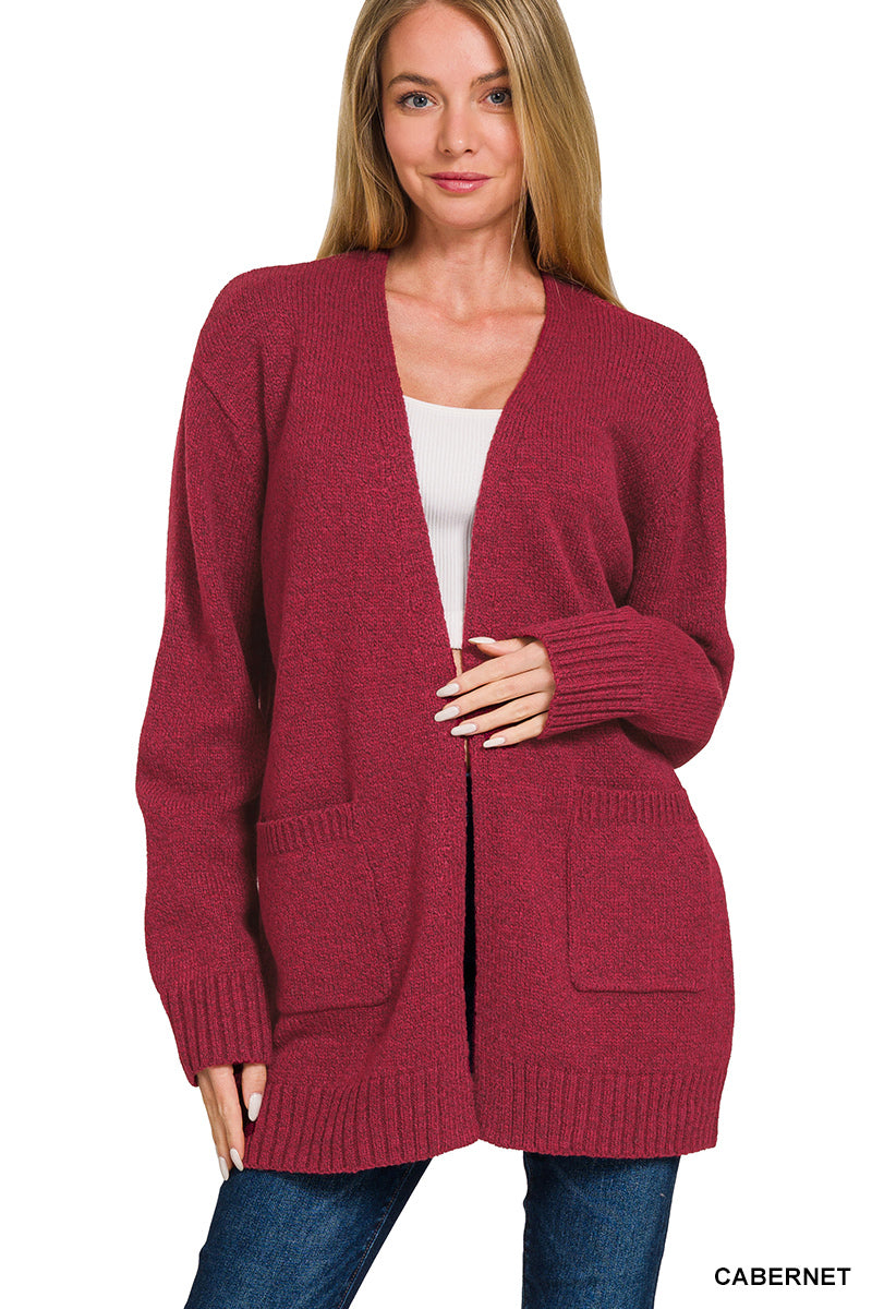 Sweater Cardigan with Pockets