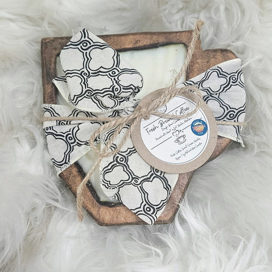 Coffee Mug Dough Bowl Candle