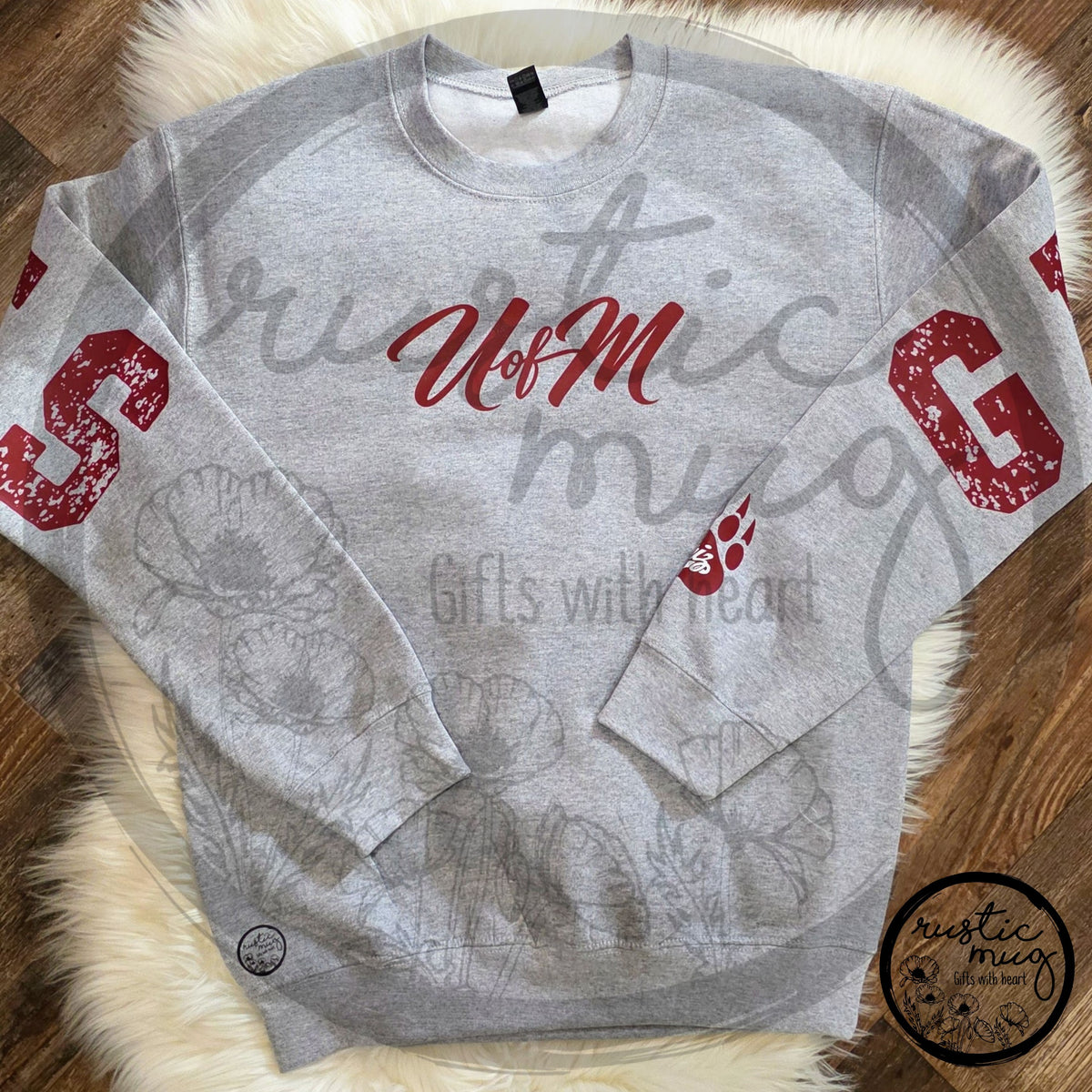 U of M Grizzlies Sleeve to Sleeve Sweatshirt