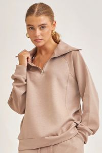 2 Pc Half Zip Loungewear