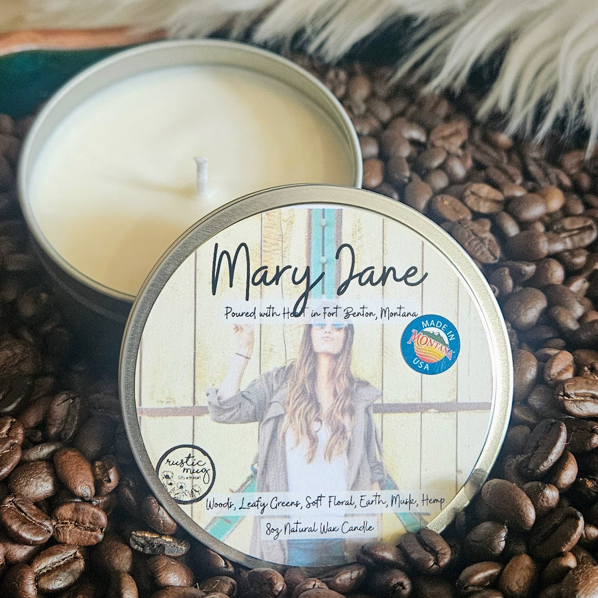 8oz Hand Poured Candles