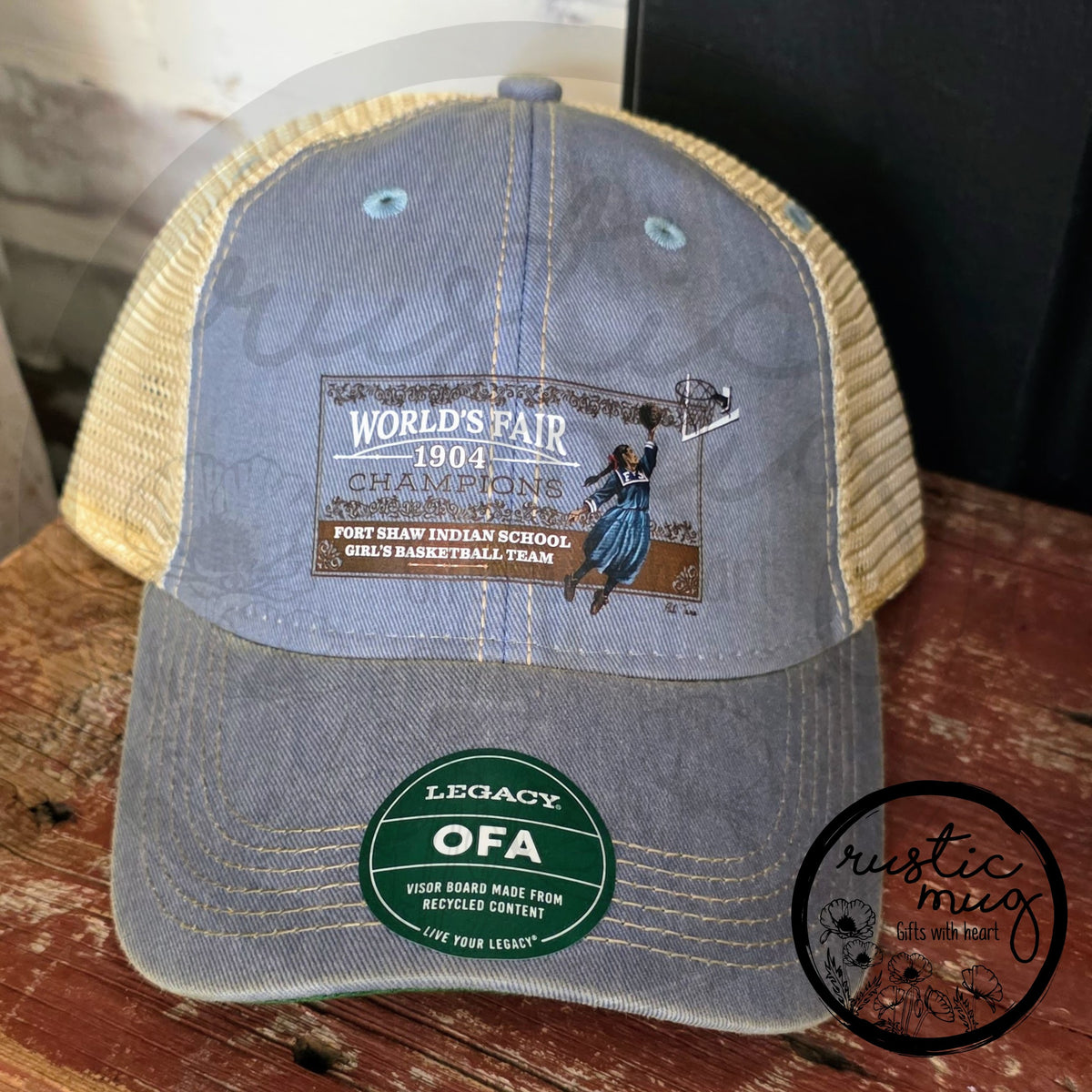 Basketball Mural Hat
