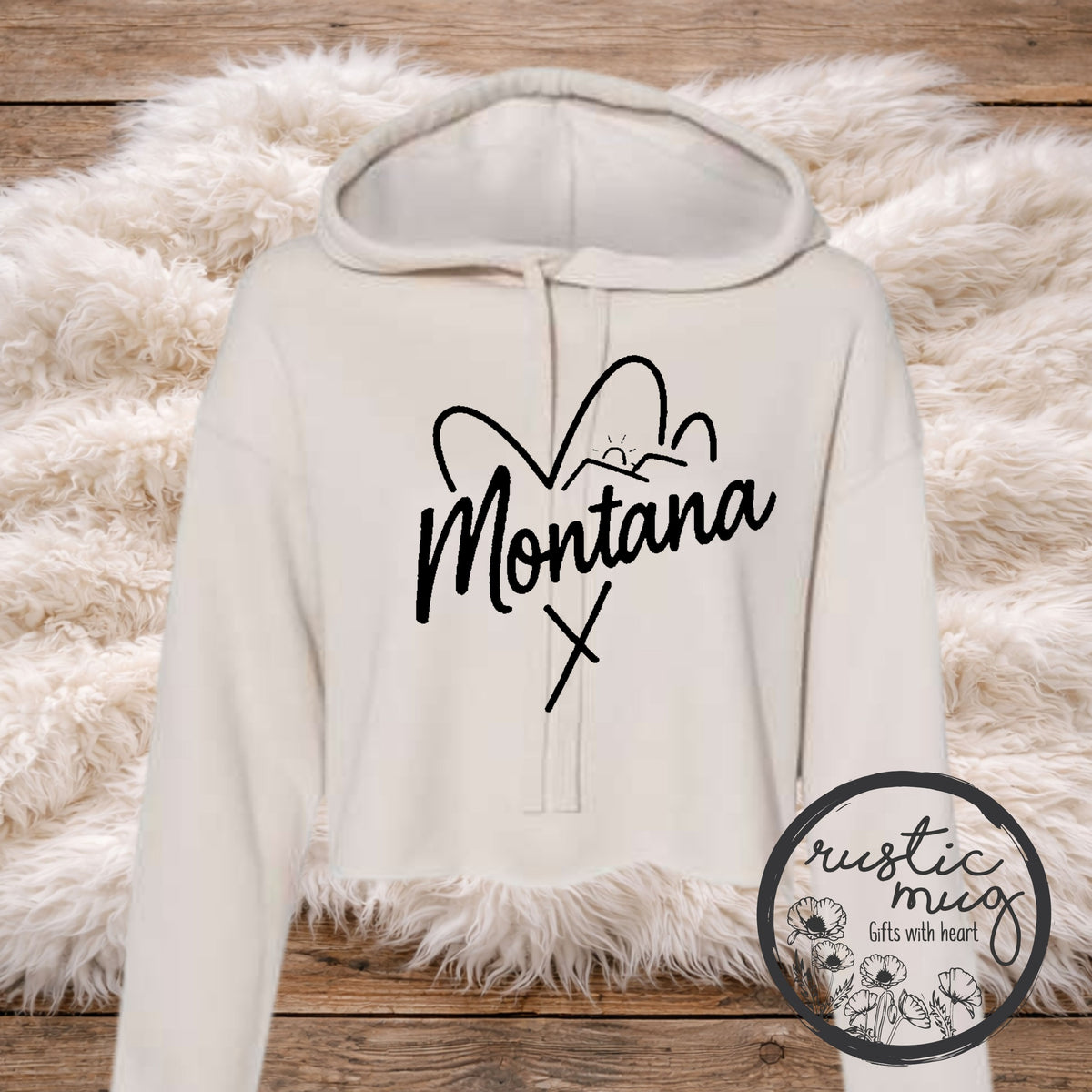Montana Crop Hoodie