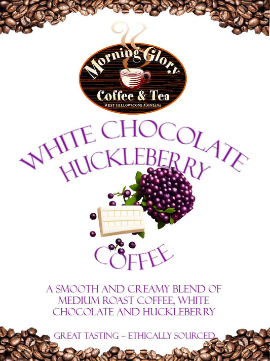 White Chocolate Huckleberry Flavored Coffee