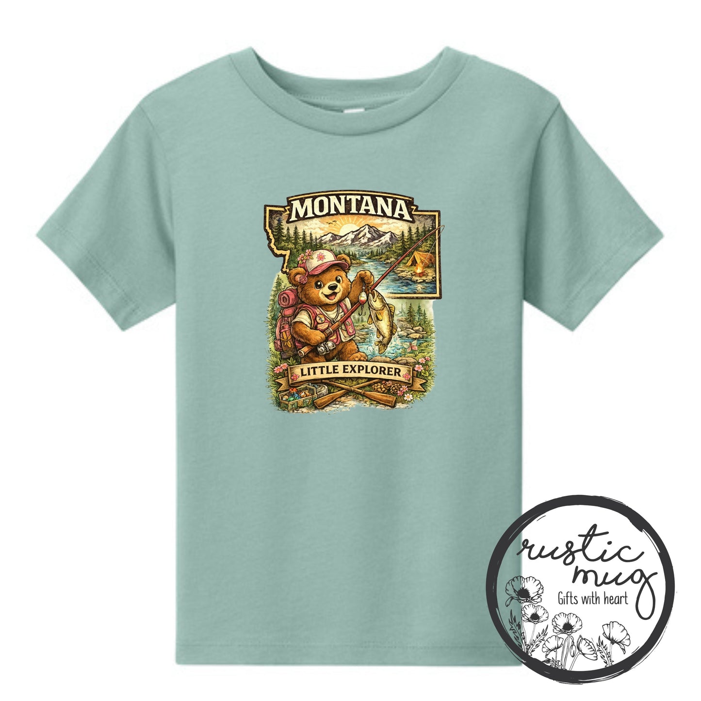 Girls Little Explorer Tee