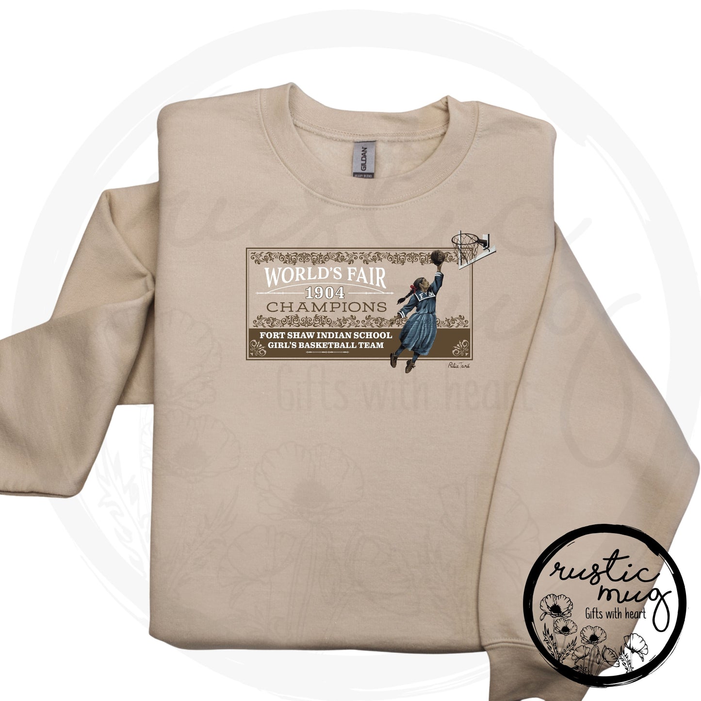 Basketball Mural Sweatshirt