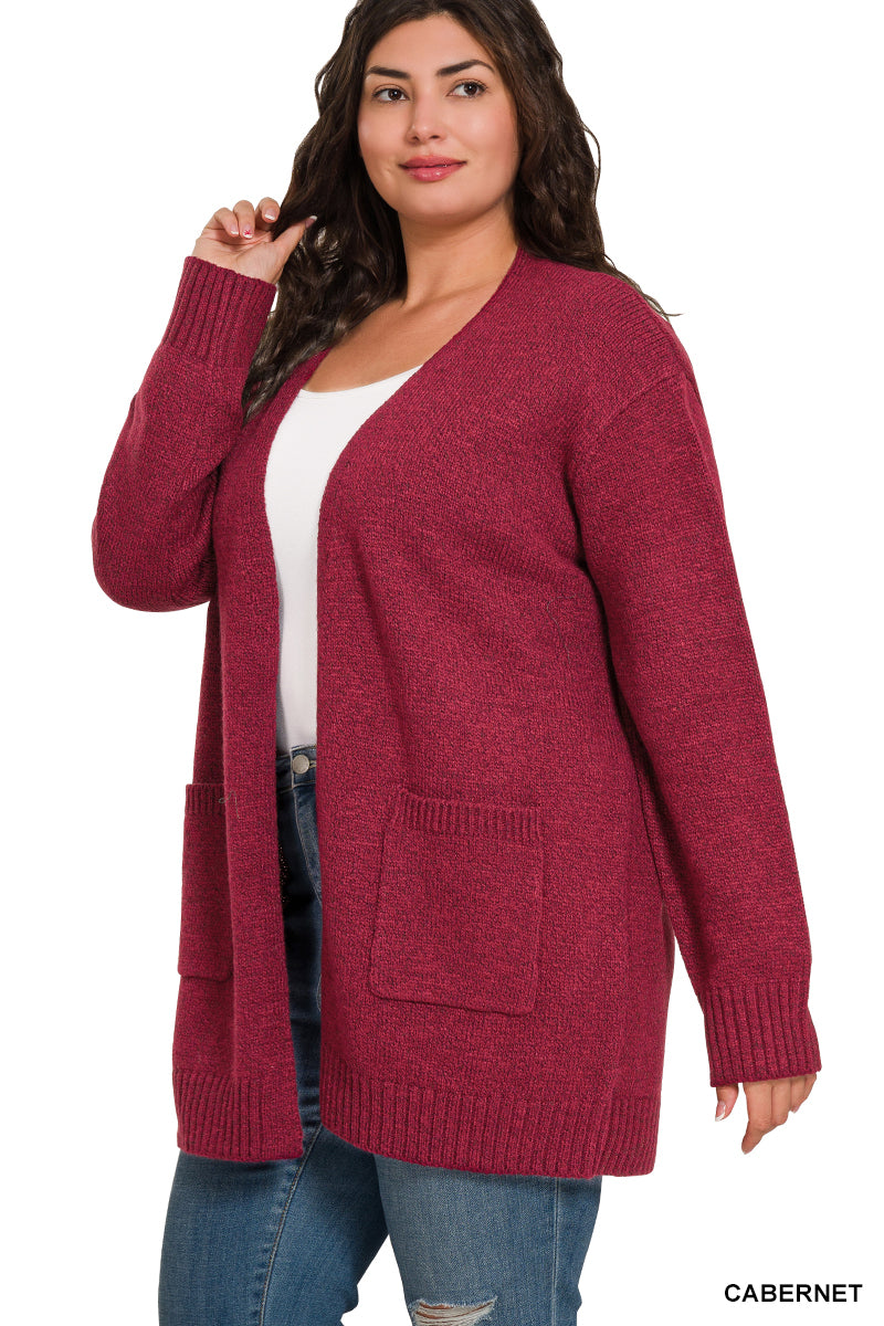 Sweater Cardigan with Pockets