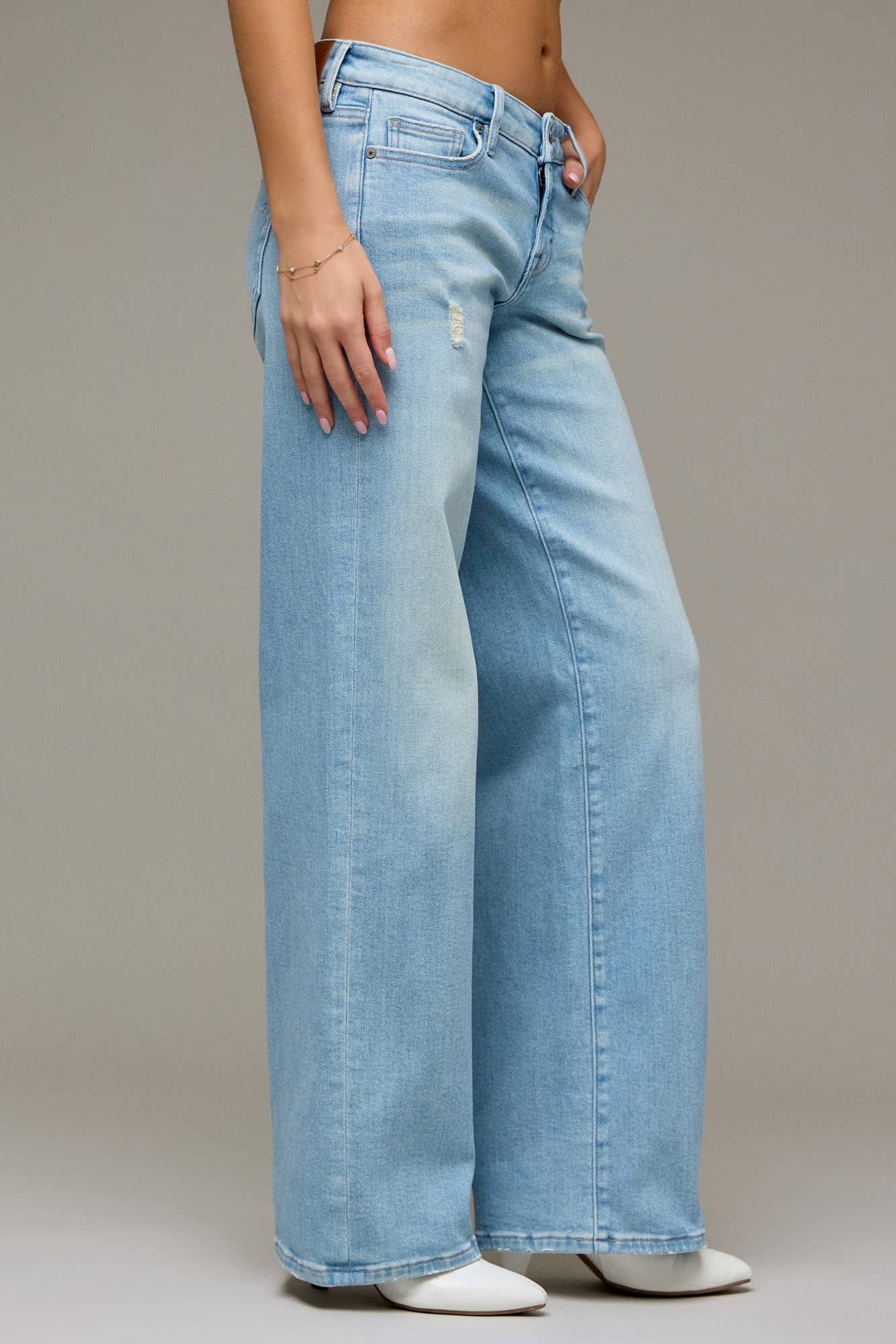 Logan Low Rise Dad Jeans by Hidden