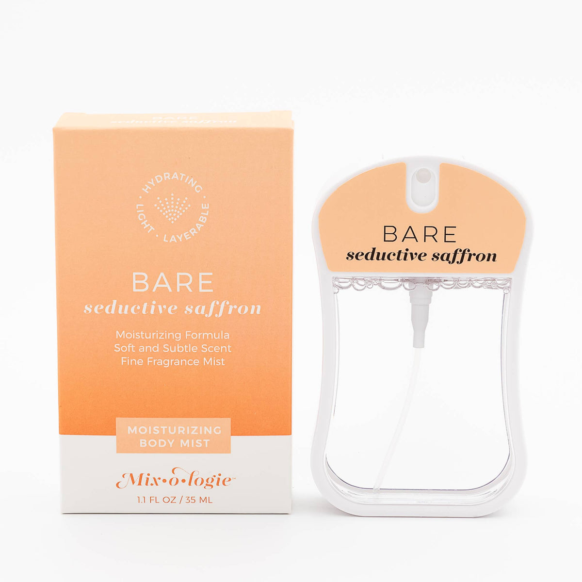 Mixologie - Bare (seductive saffron) | Moisturizing Body Mist (35 mL)