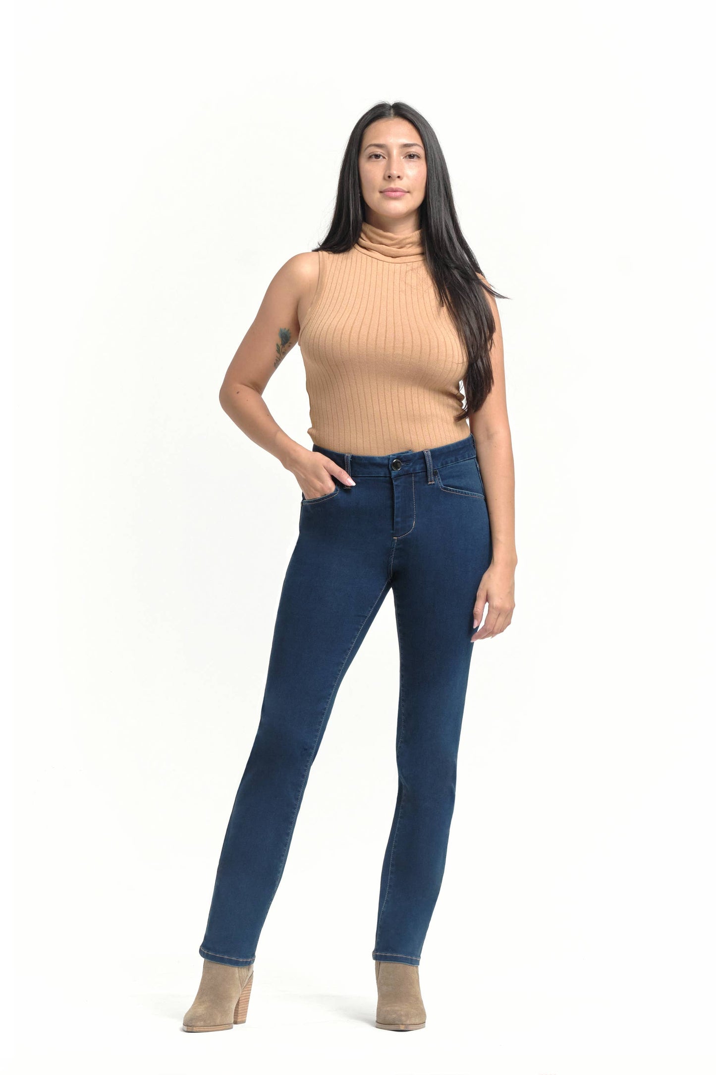 Reese Mid-Rise Better Butter Slim Straight Jean