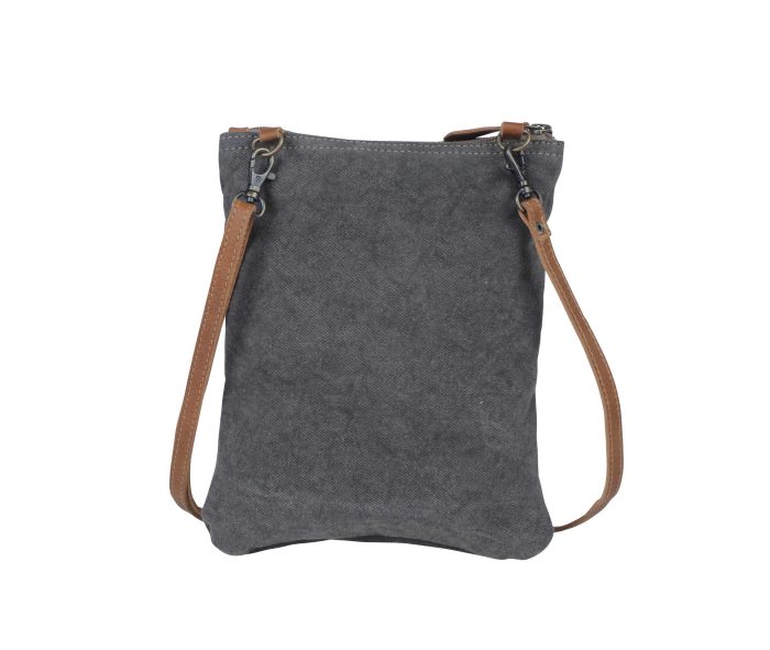 Petit Gray Small Crossbody Bag by Myra