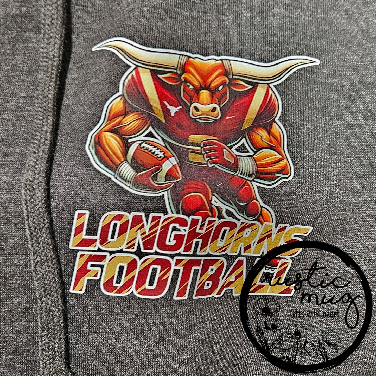 Longhorn Football Heavyweight Hoodie