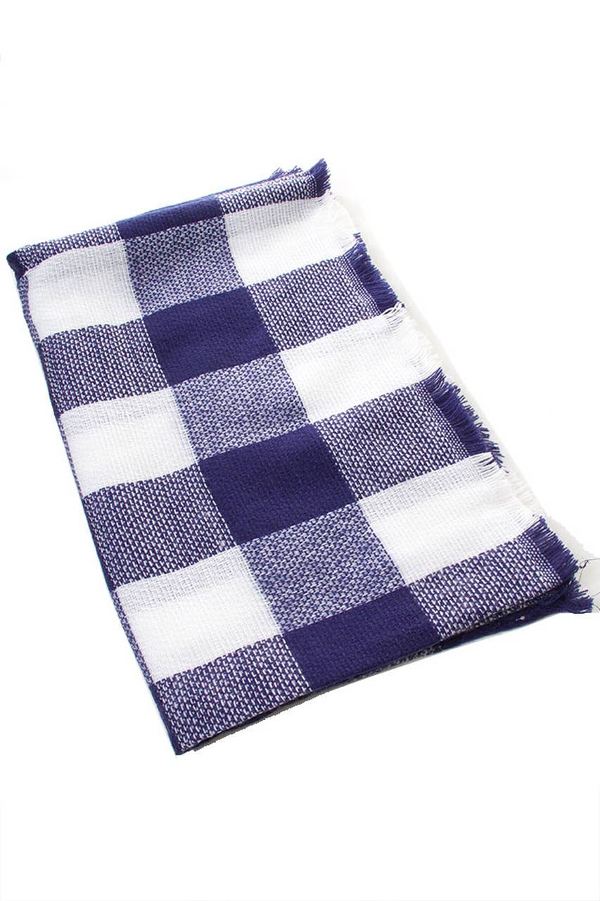 Buffalo Plaid Infinity Scarf