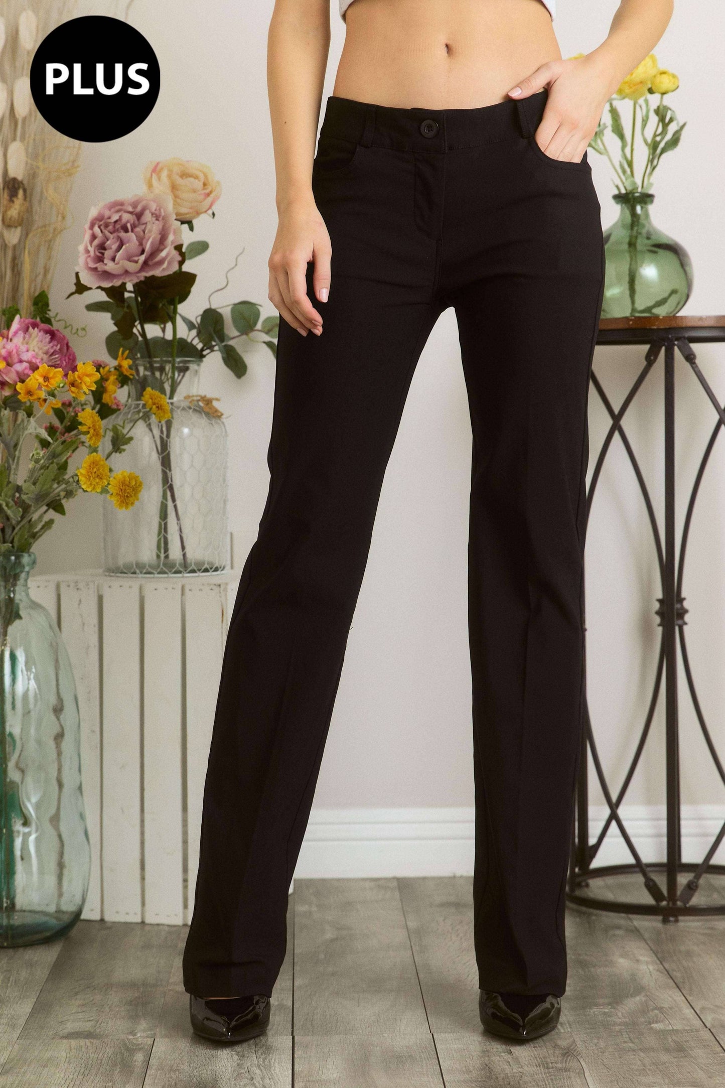 Plus Size Millenium Dress Pants