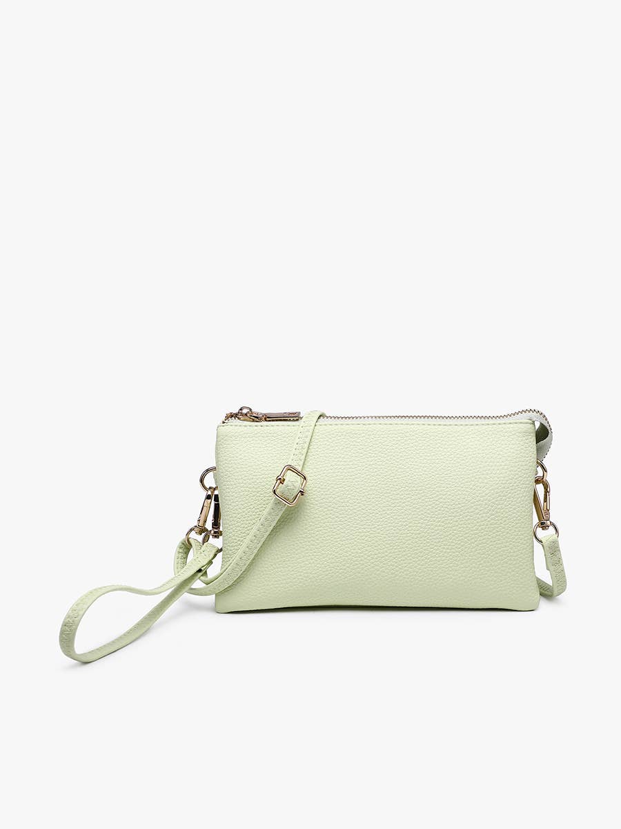 Riley Monogrammable 3 Compartment Crossbody/Wristlet