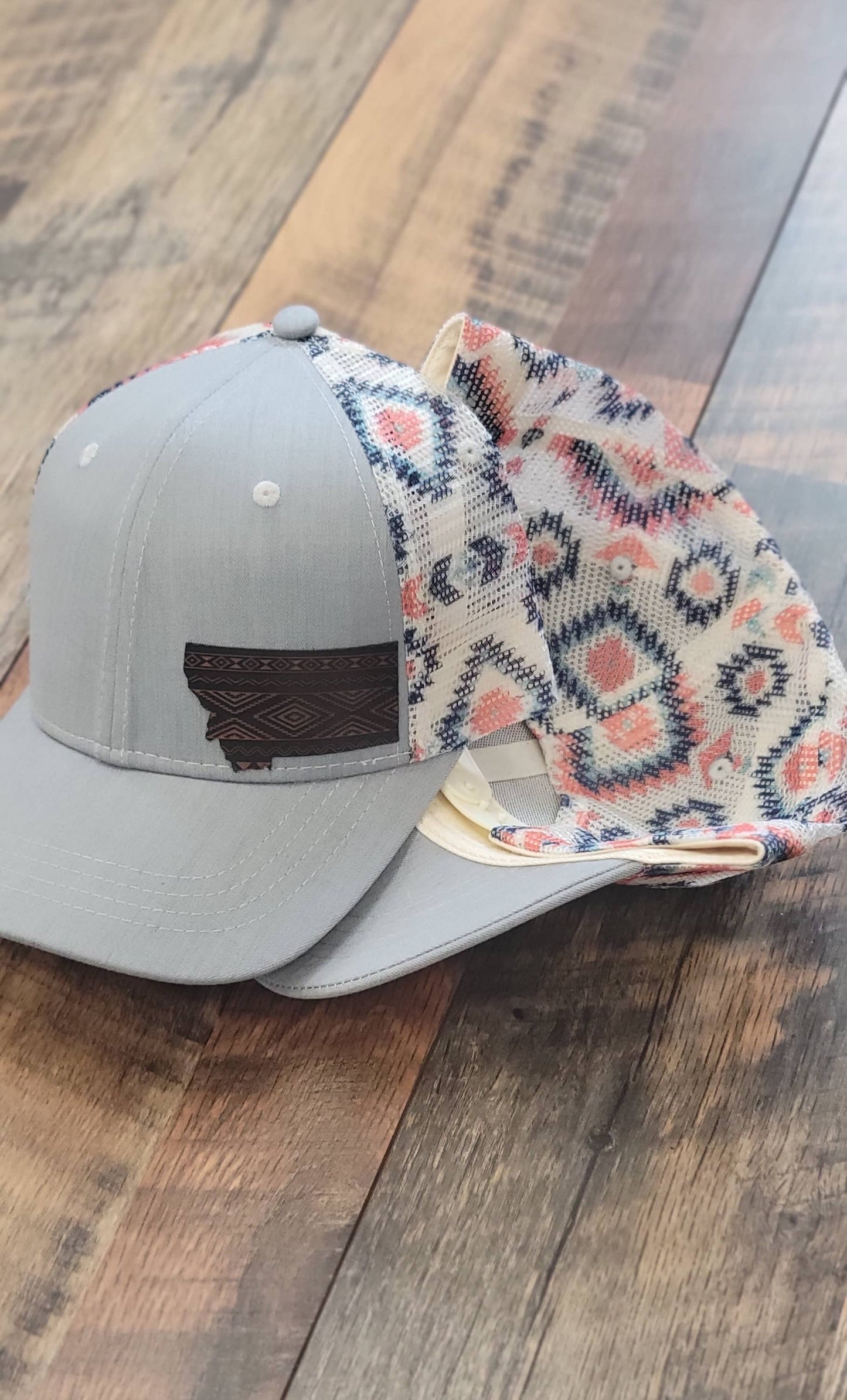 Gray Aztec Montana Hat