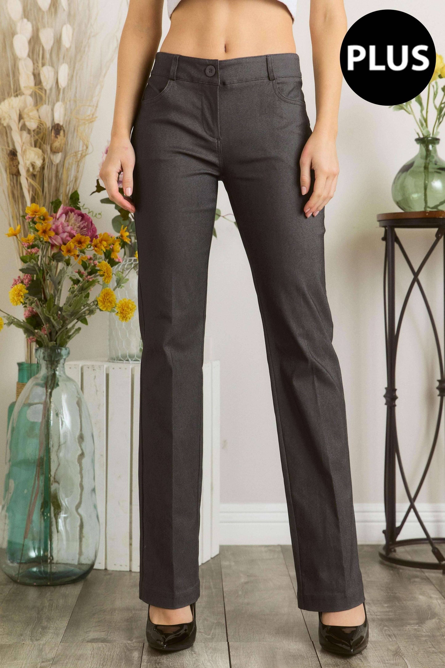 Plus Size Millenium Dress Pants