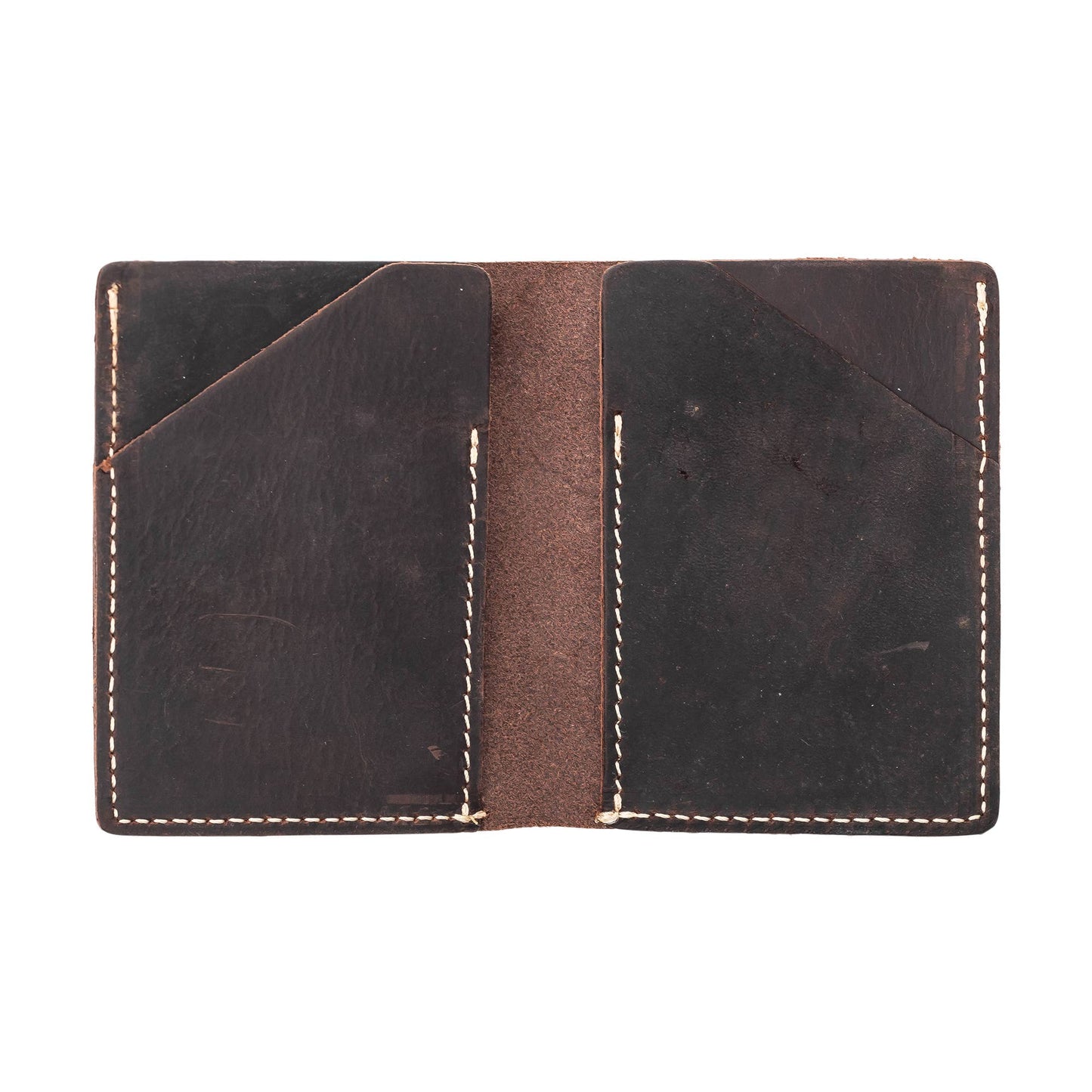 Slim Genuine Leather Front Pocket Wallet