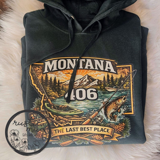 406 Fishing Hoodie