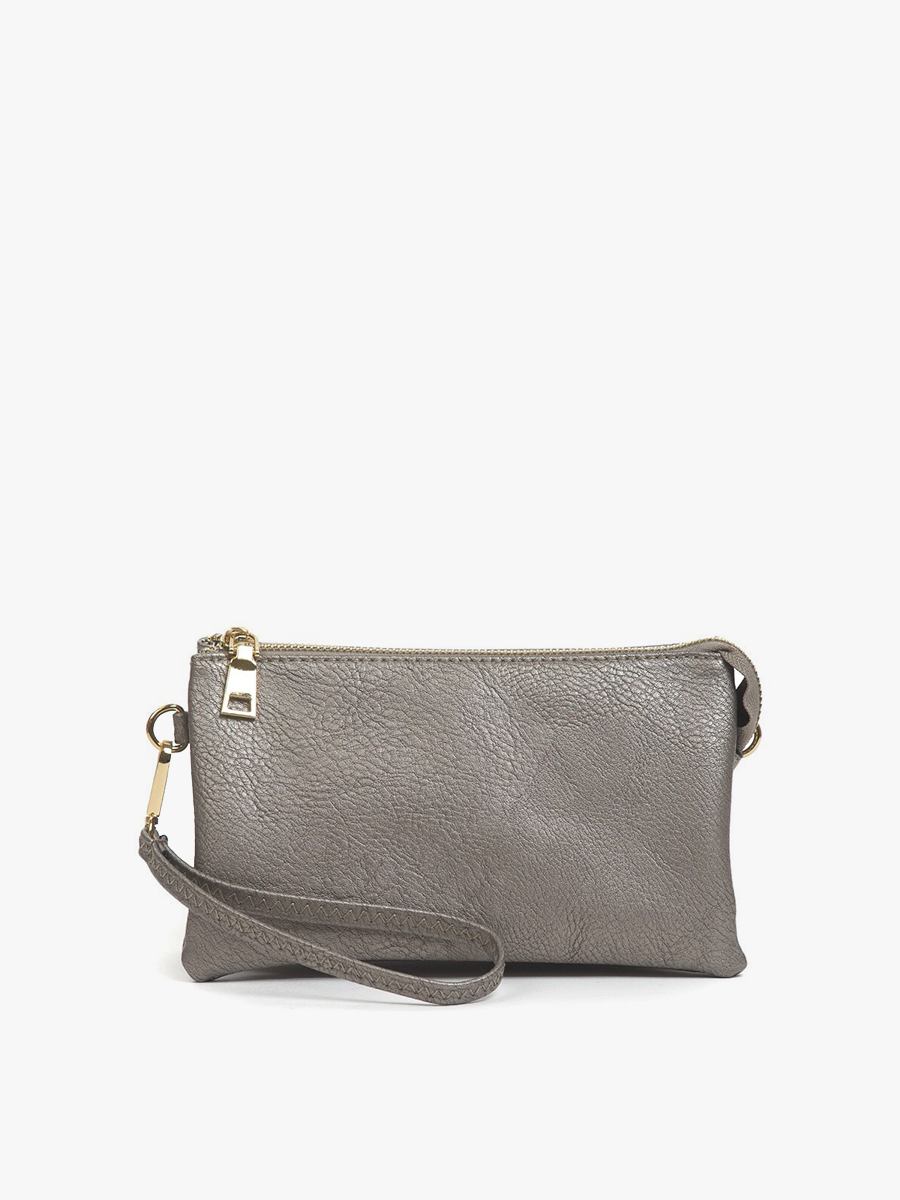 Riley Monogrammable 3 Compartment Crossbody/Wristlet