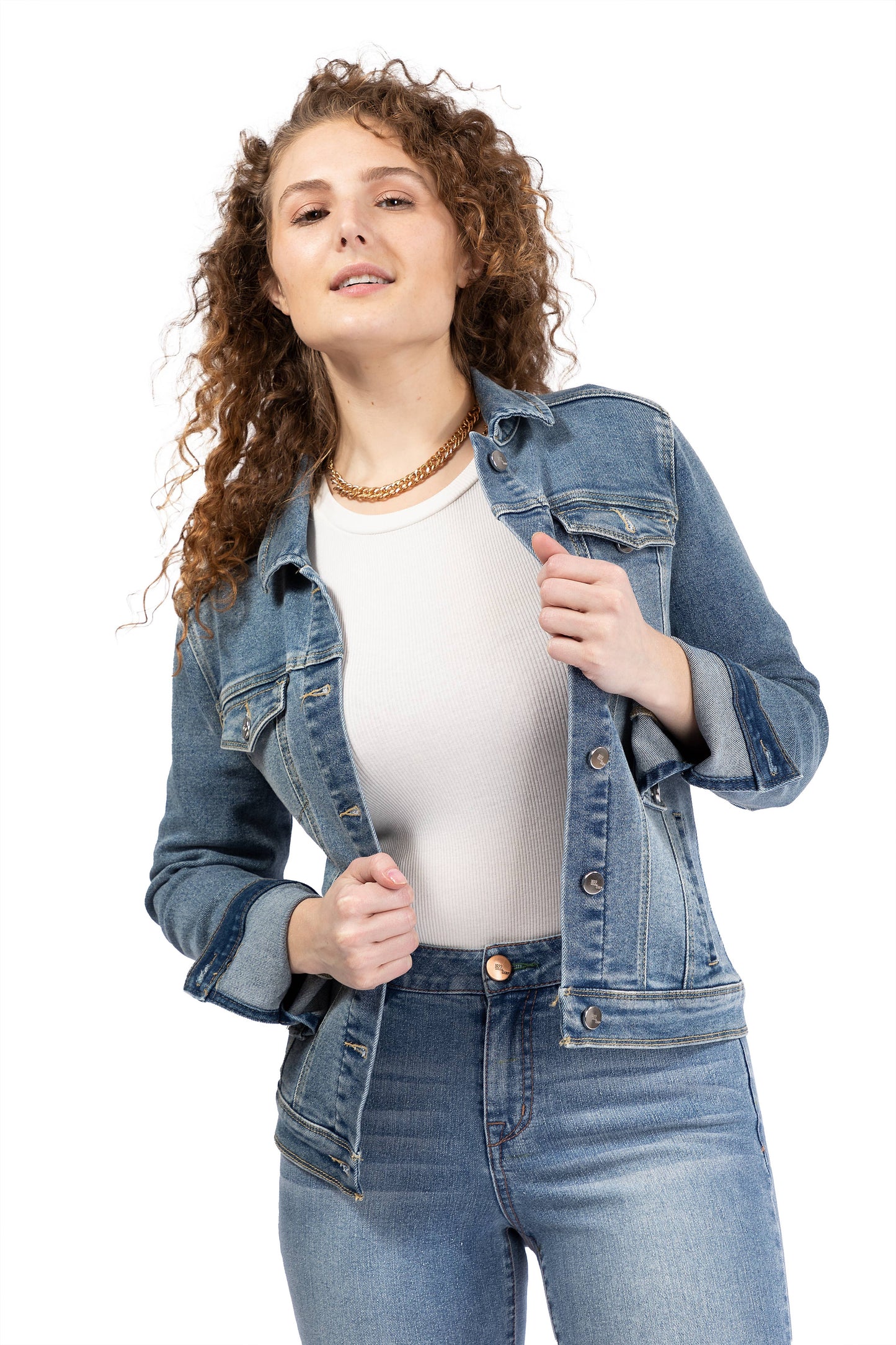 Sustainable Stetch Denim Jacket