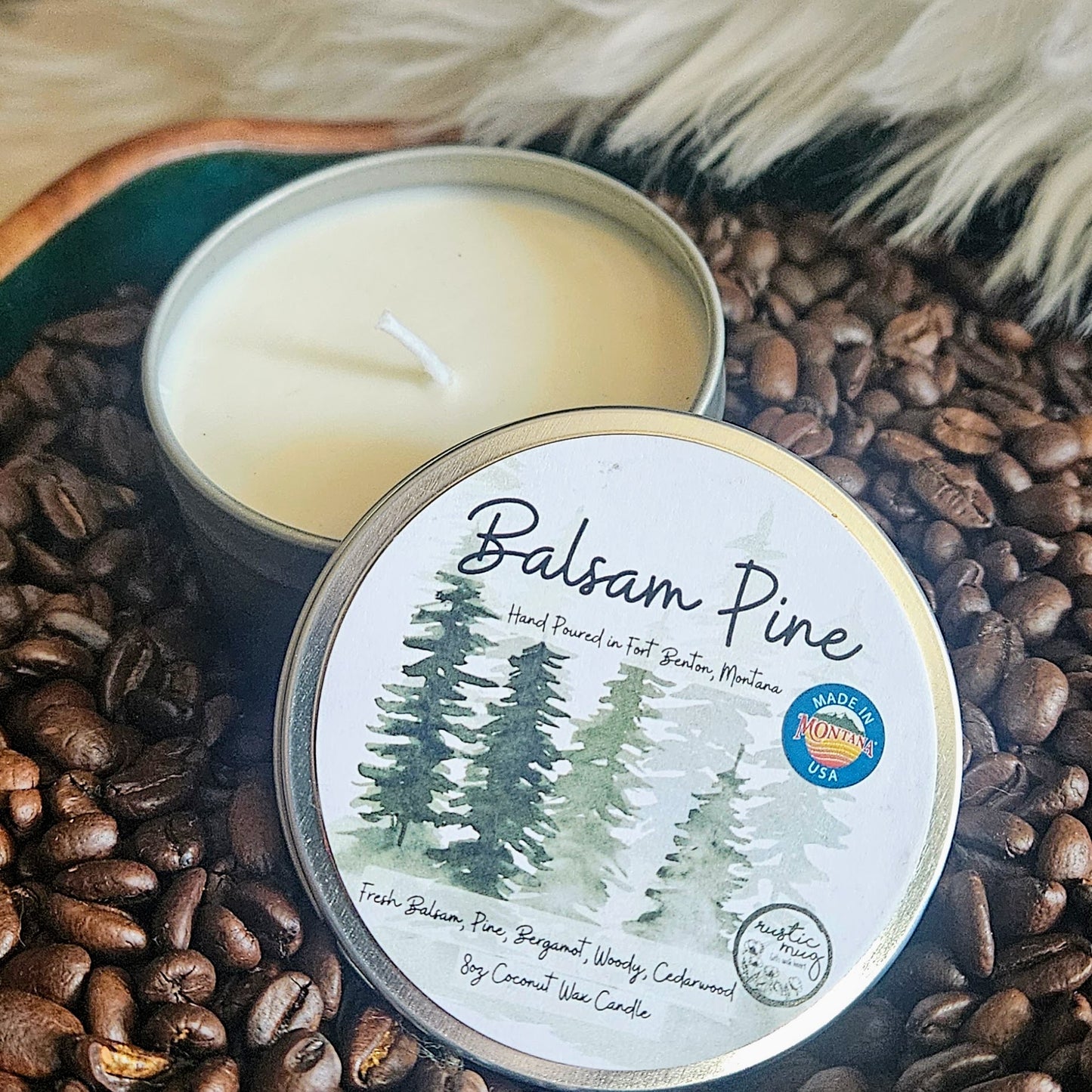 8oz Hand Poured Candles