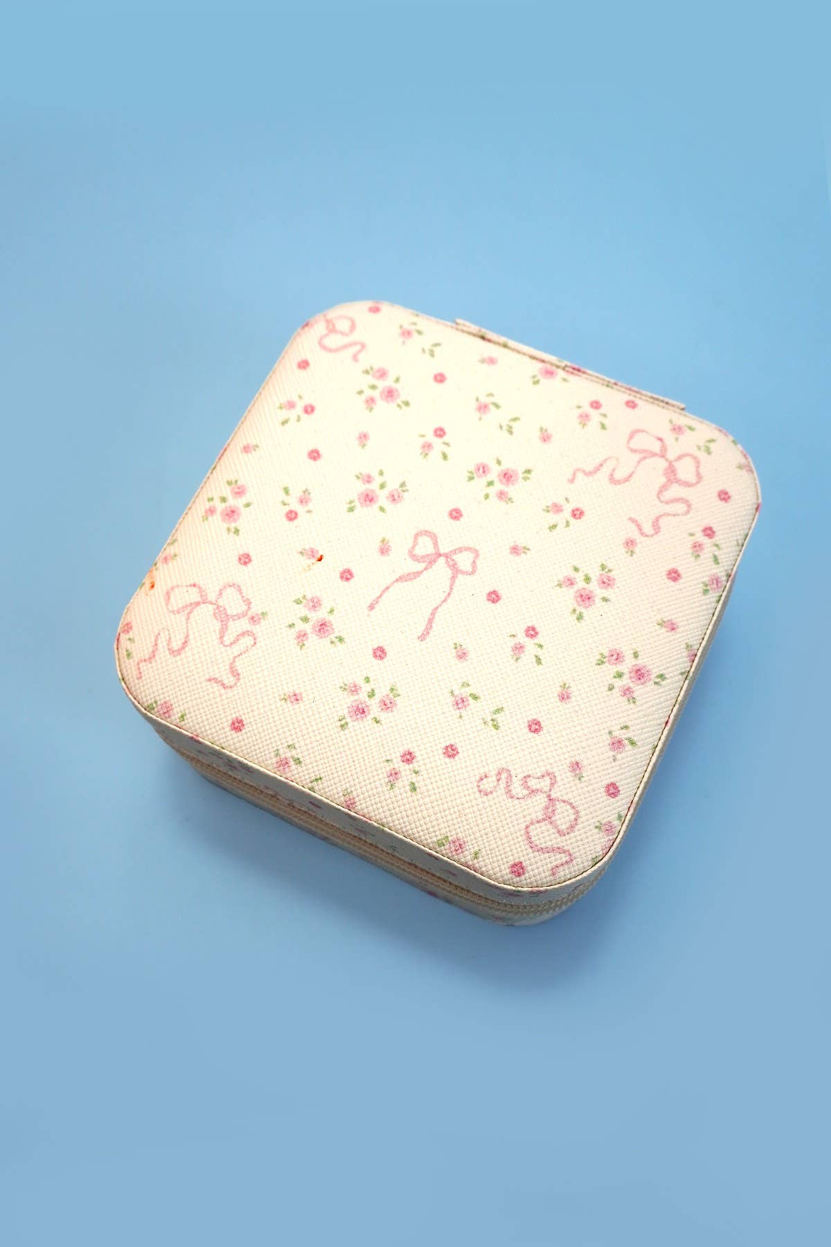 Bows & Cherries  Travel Jewelry Case