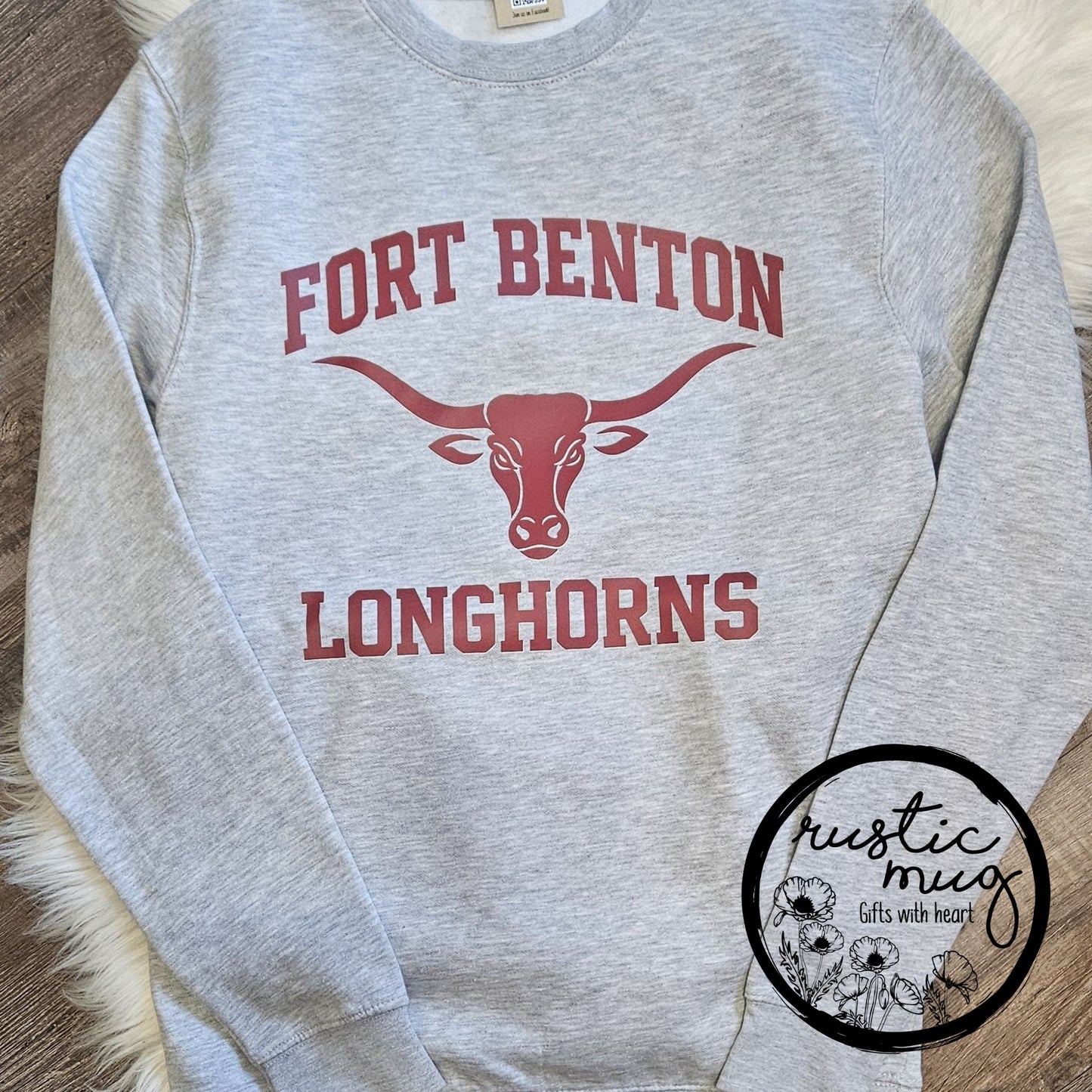 Old School Longhorn Sweatshirt
