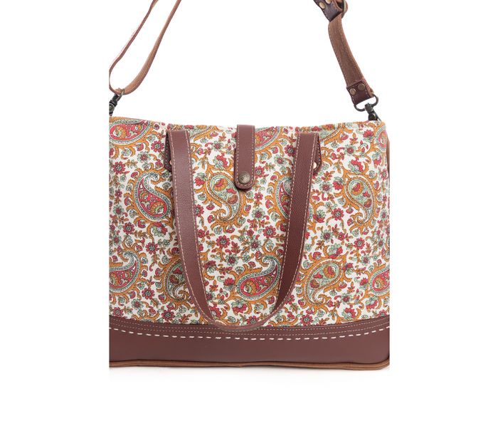 Paisley Pointe Small Weekender Bag by Myra