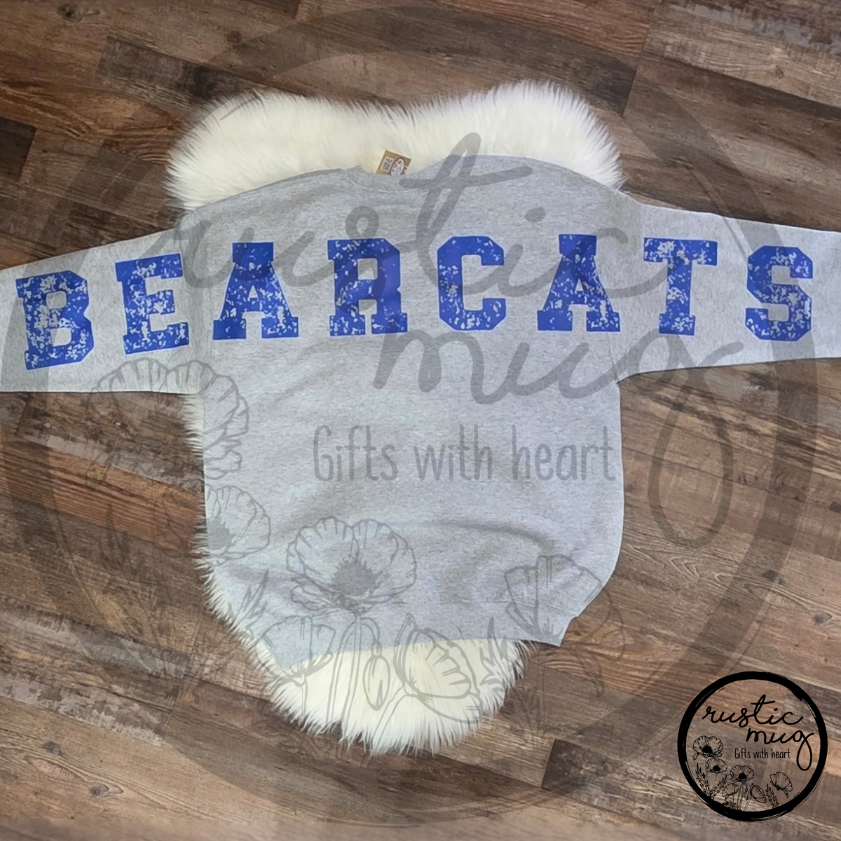 Bearcat Sleeve to Sleeve Sweatshirt