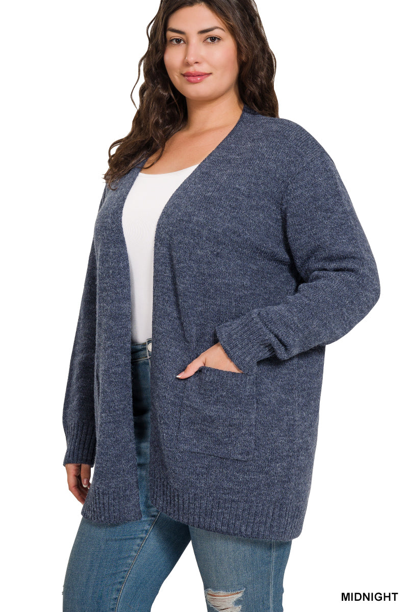 Sweater Cardigan with Pockets