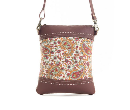 Paisley Pointe Crossbody Bag by Myra