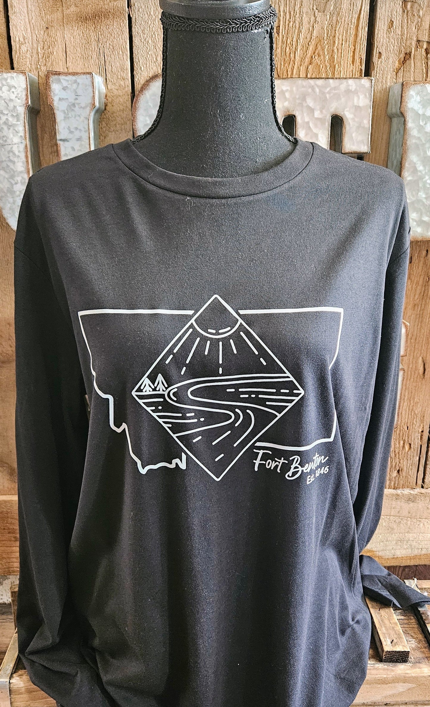 Fort Benton est. Long Sleeve Tee