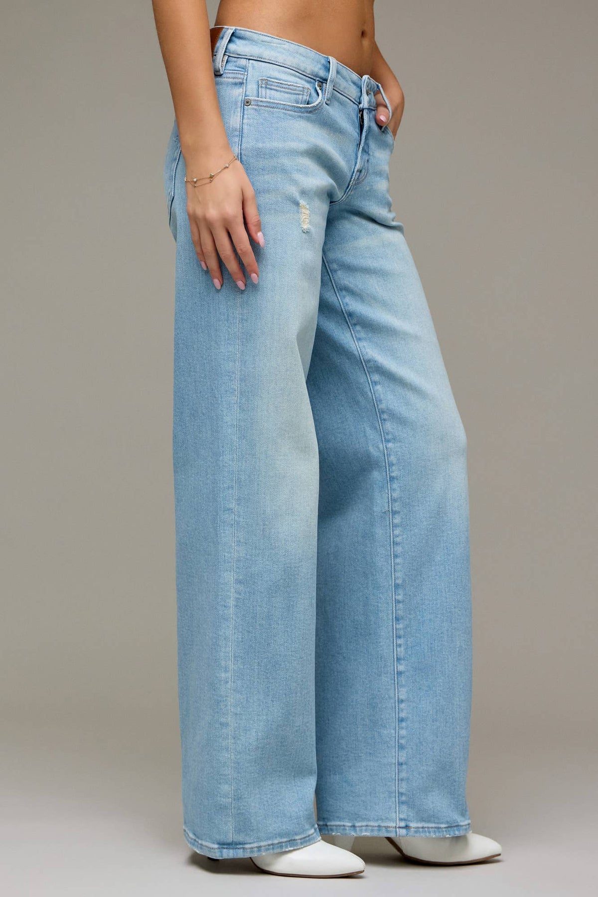 Logan Low Rise Dad Jeans by Hidden