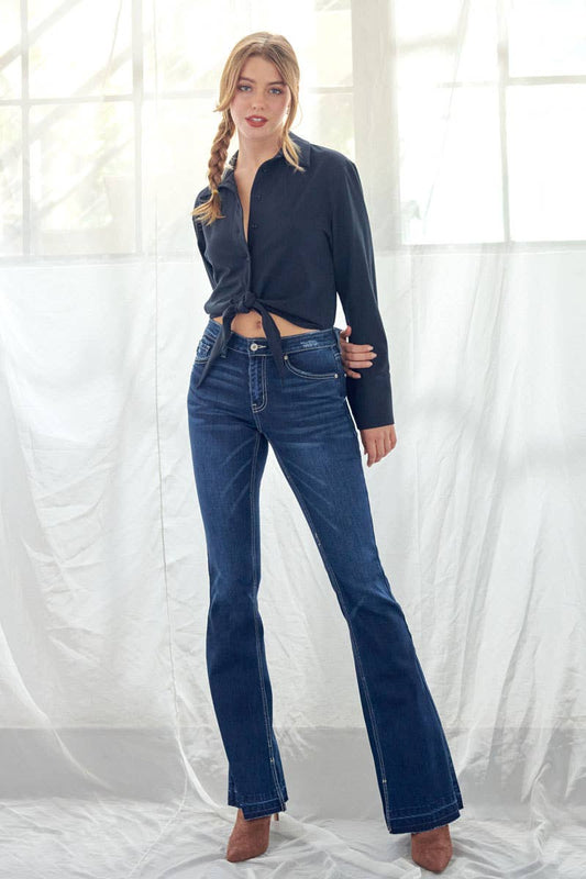 Kan Can Women Flare Jeans