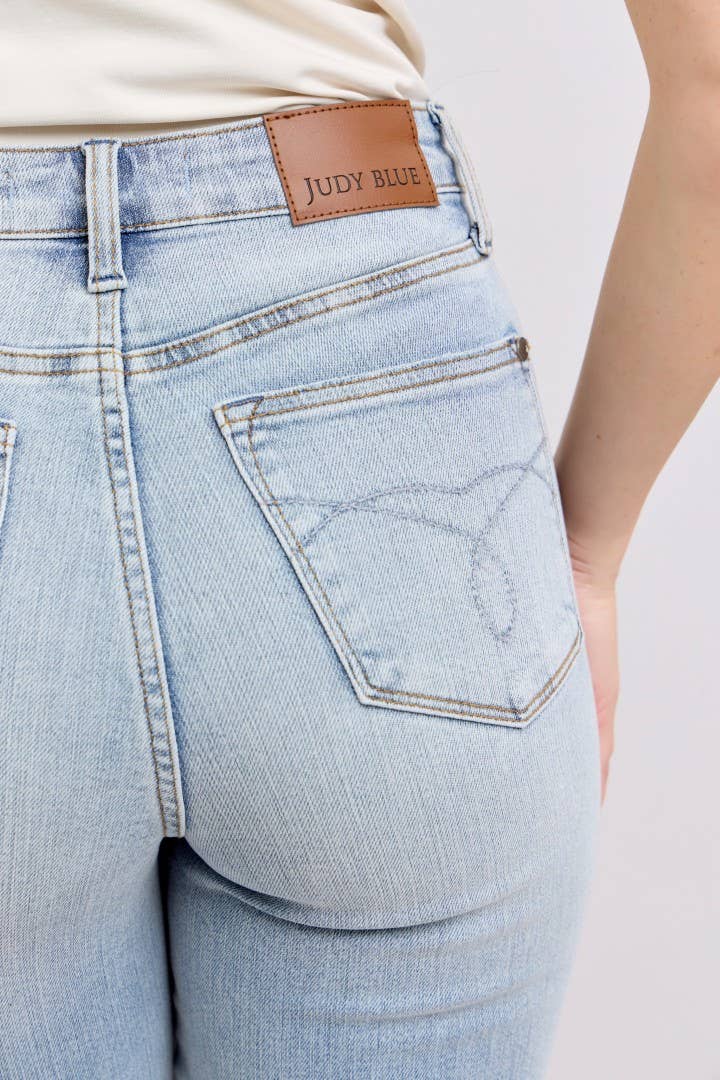 Lt Wash High Waisted Tummy Control Bootcut by Judy Blue