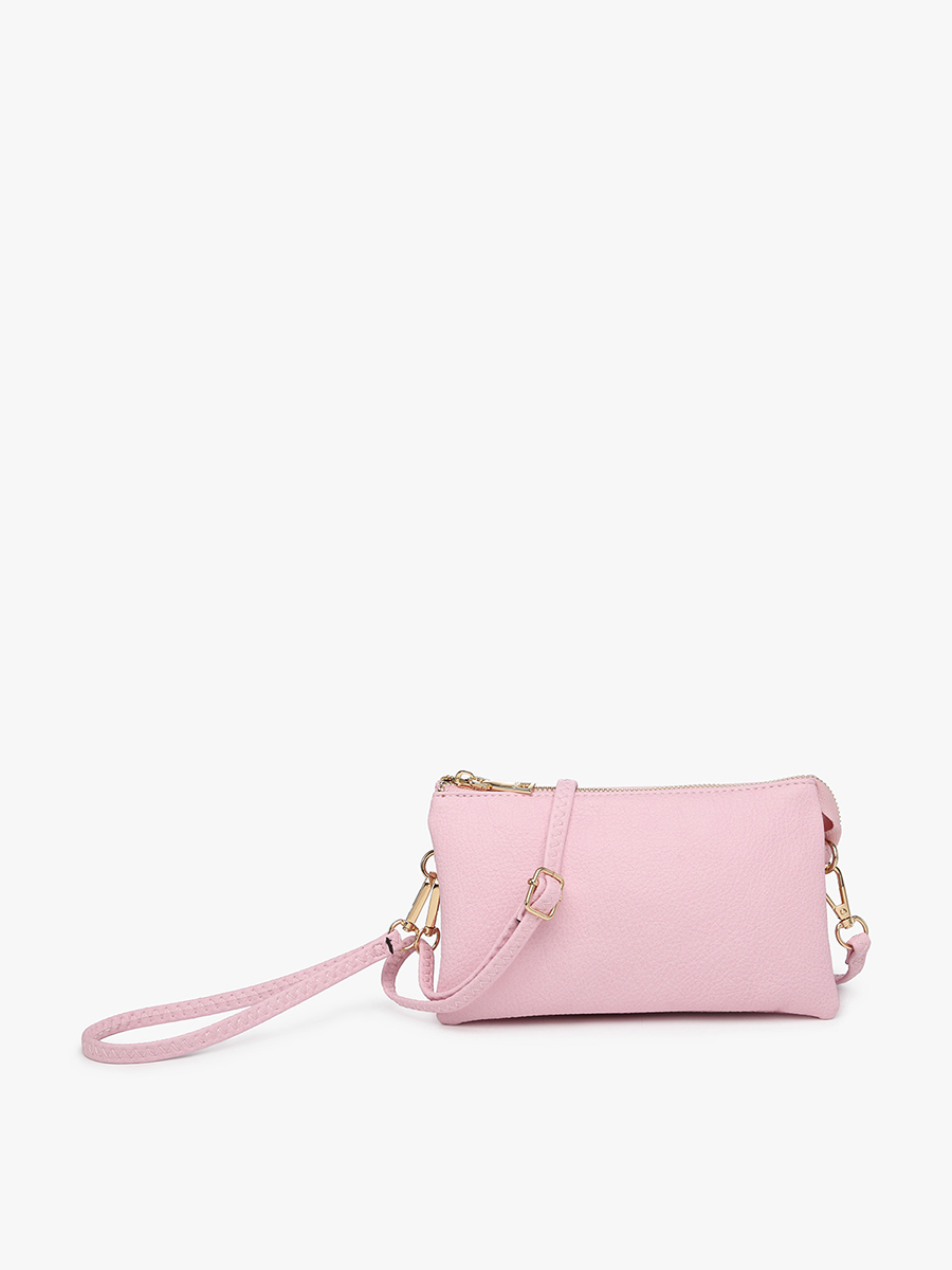Riley Monogrammable 3 Compartment Crossbody/Wristlet