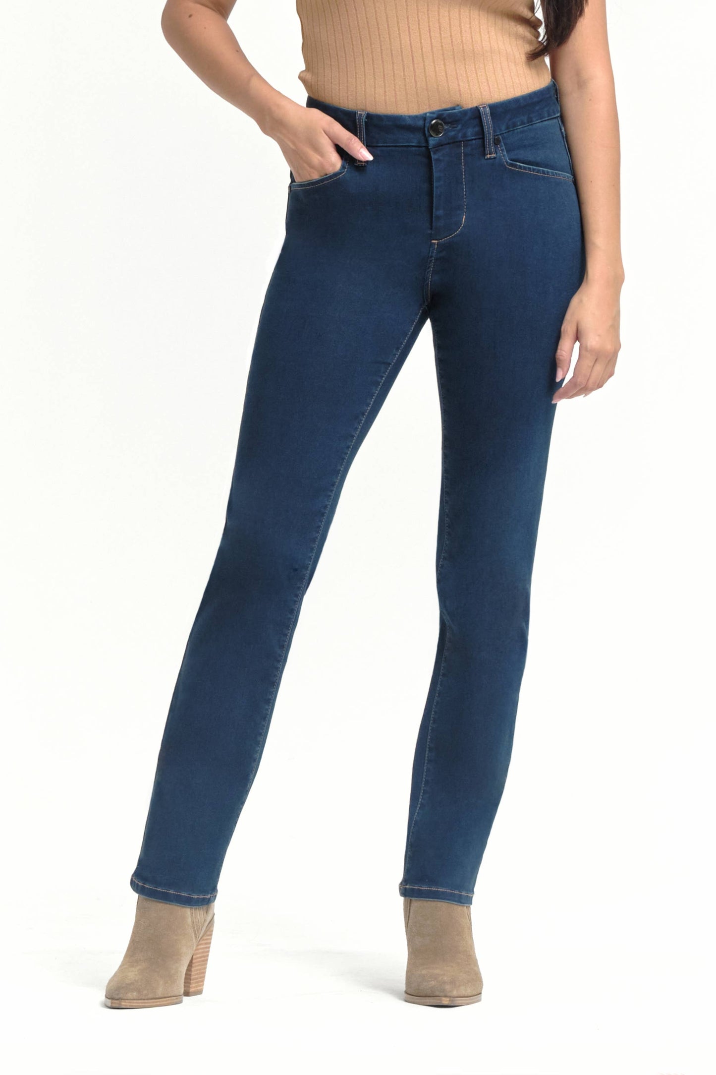 Reese Mid-Rise Better Butter Slim Straight Jean