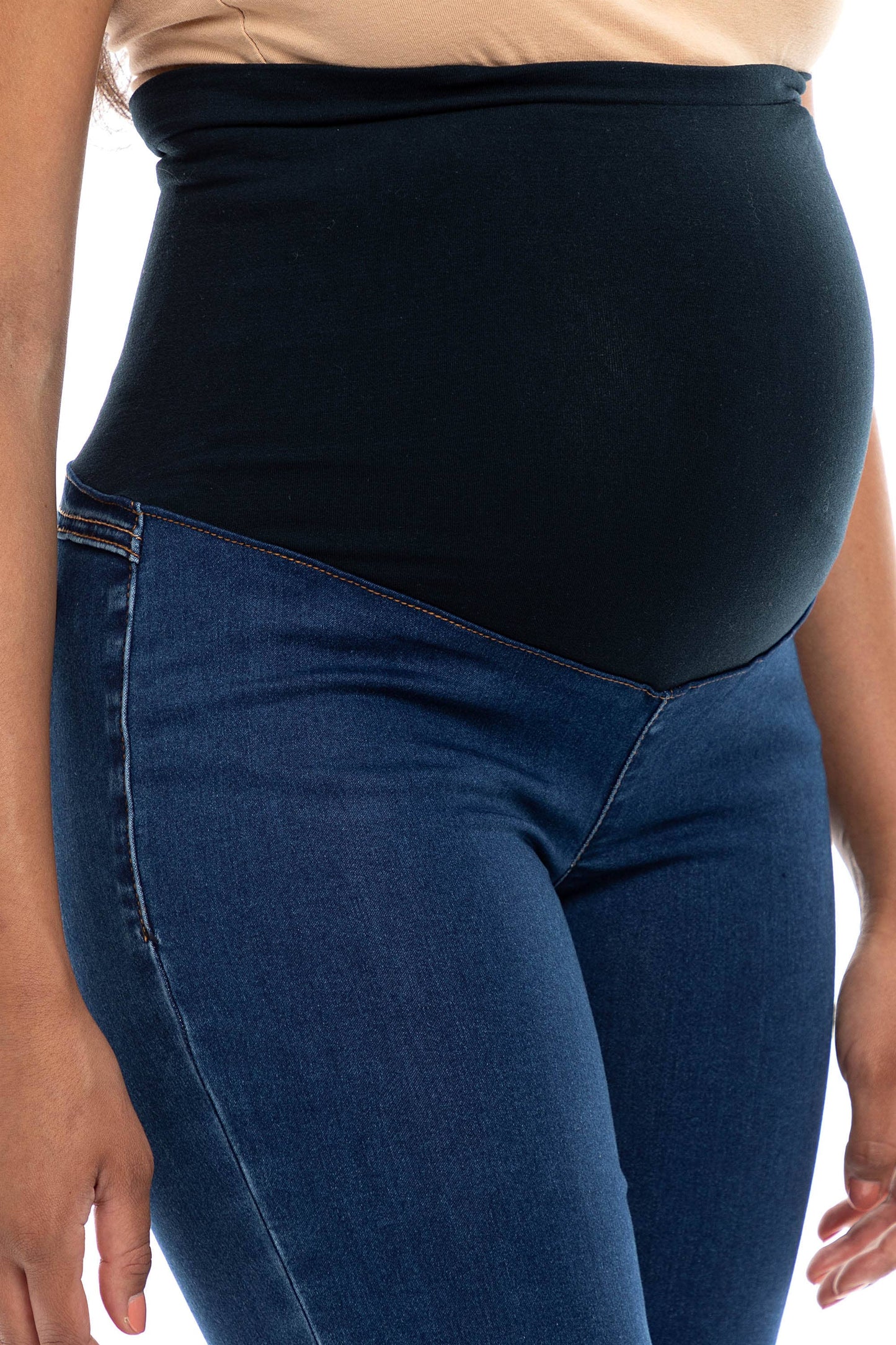 33" Better Butter Boot Cut Maternity Jean w/ Belly Band