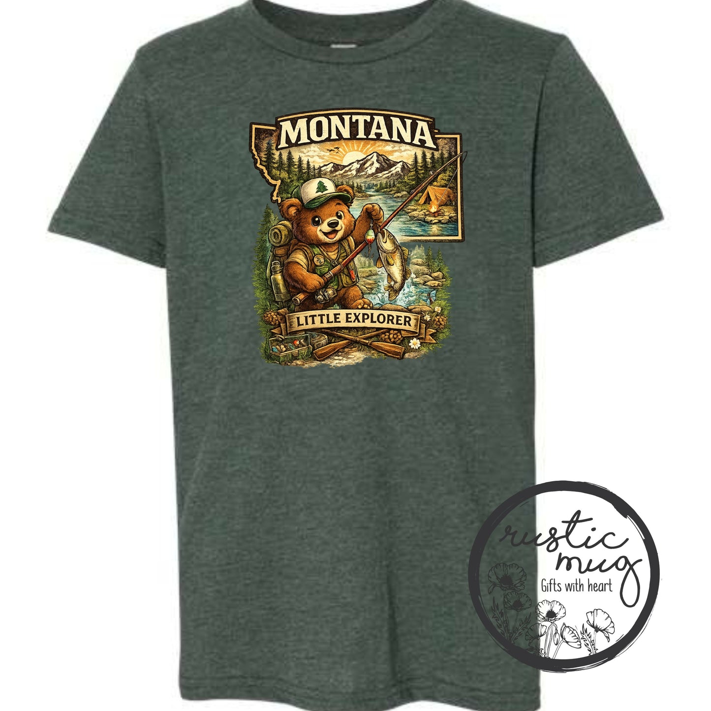 Boys Little Explorer Tee