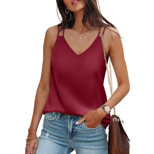 V-Neck Tank Blouse