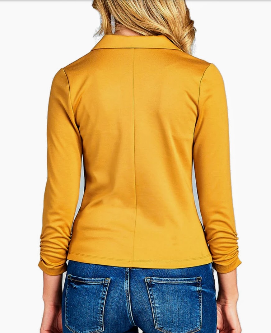 Casual Knit Blazer