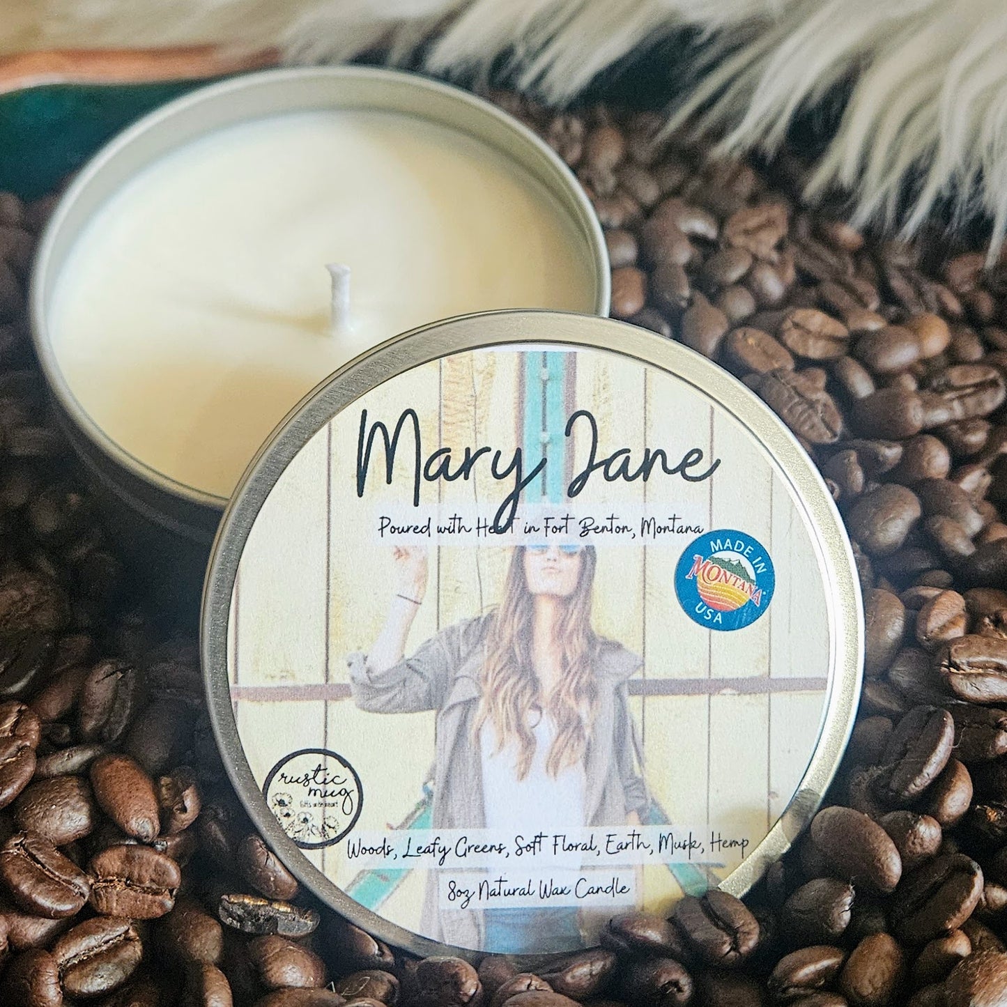 8oz Hand Poured Candles