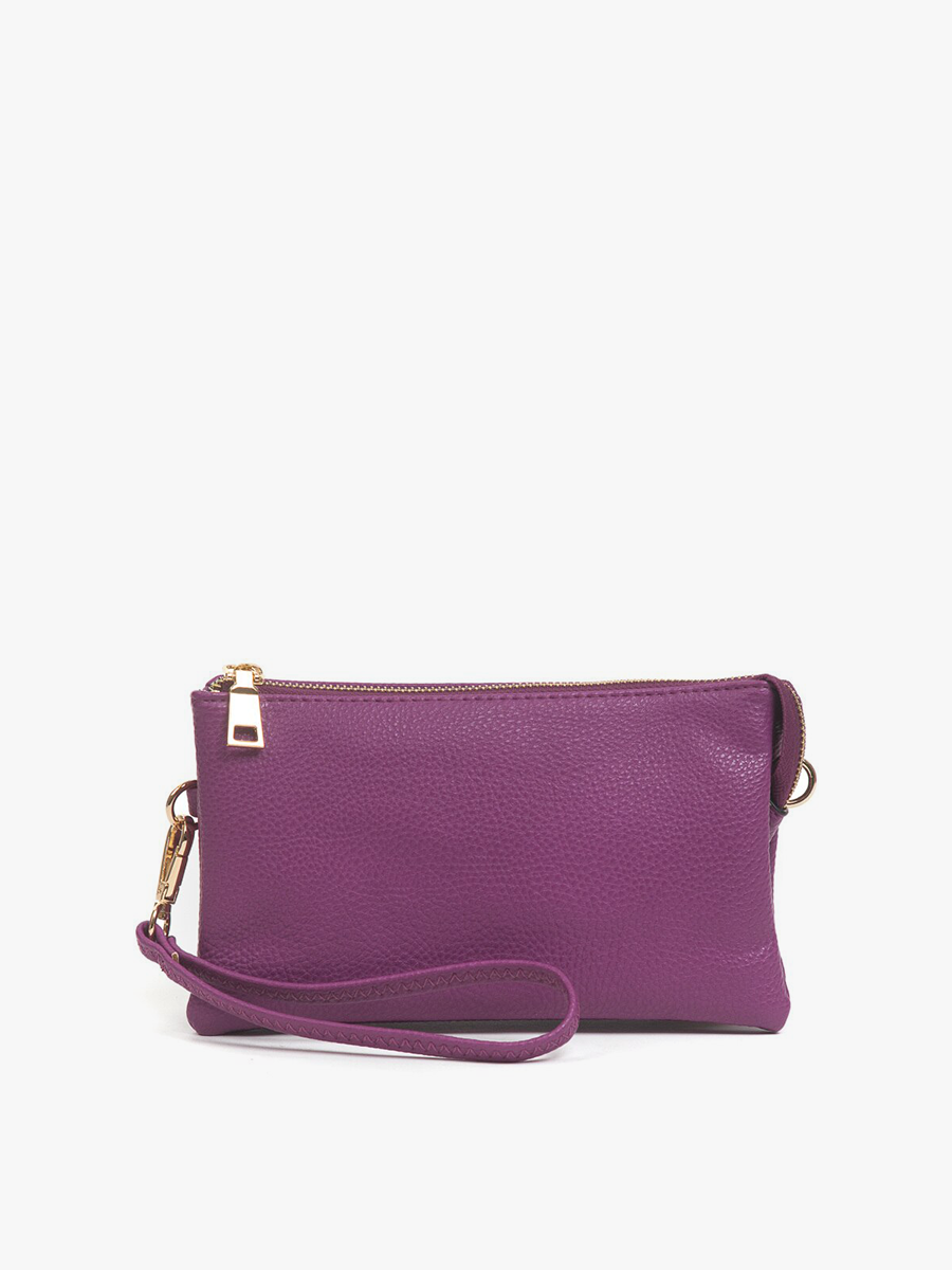 Riley Monogrammable 3 Compartment Crossbody/Wristlet