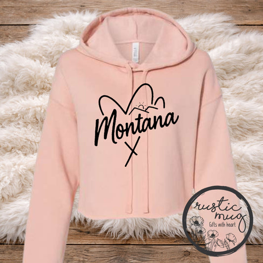 Montana Crop Hoodie