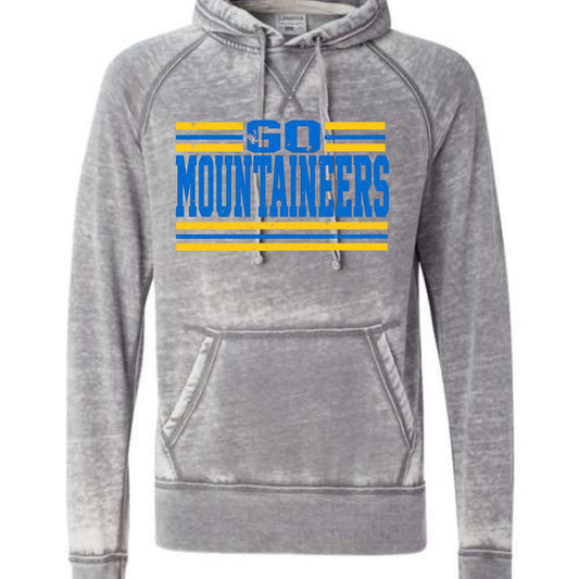 Vintage Zen Go Mountaineers Hoodie