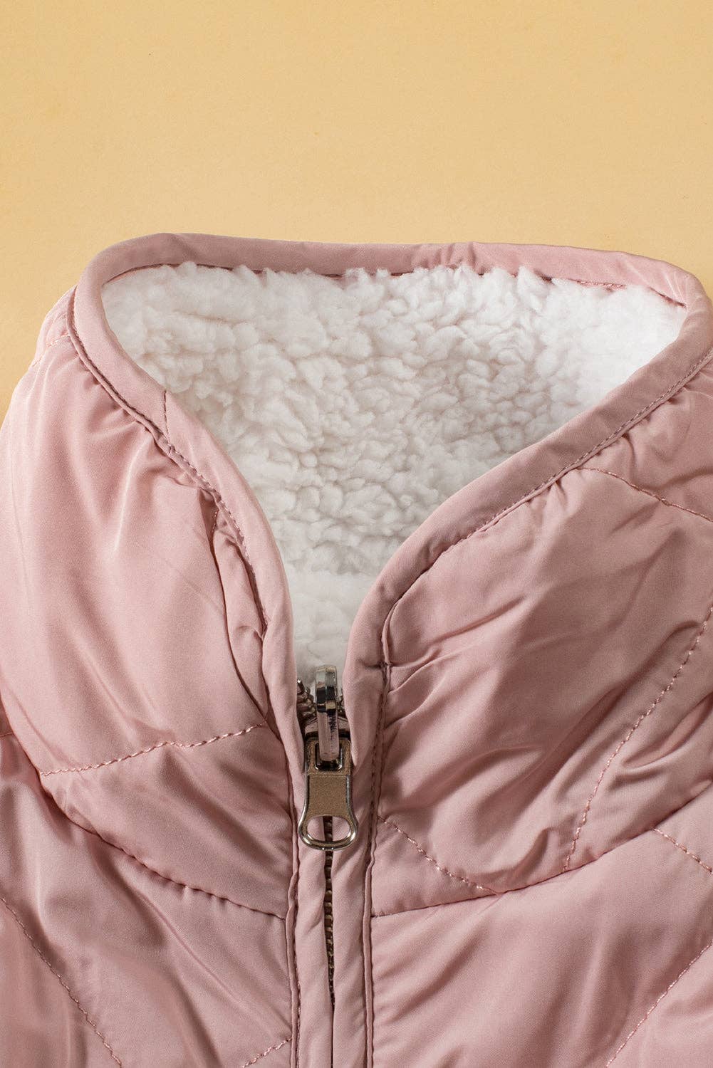 Fleece Lined Reversable Quilted Vest