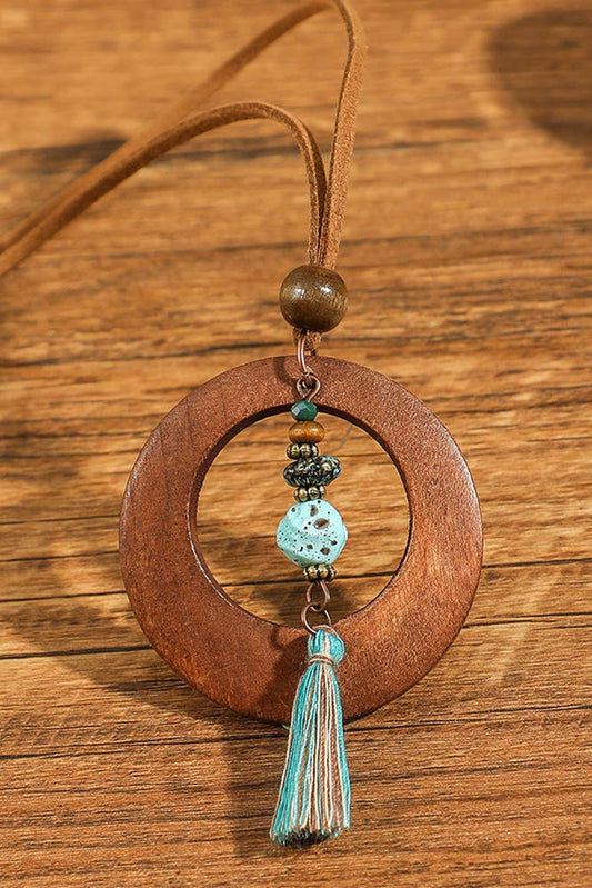 Western Vintage Tasse Necklace